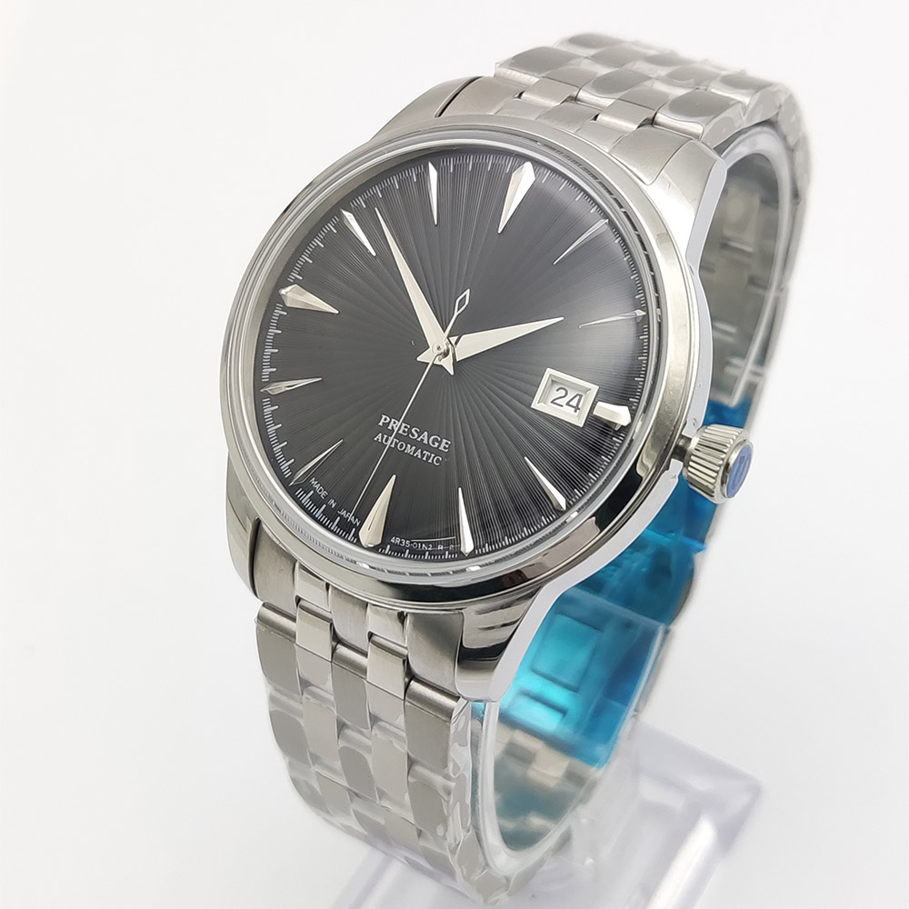 Seiko Watch Presage - Reloj mecánico con fecha y caja