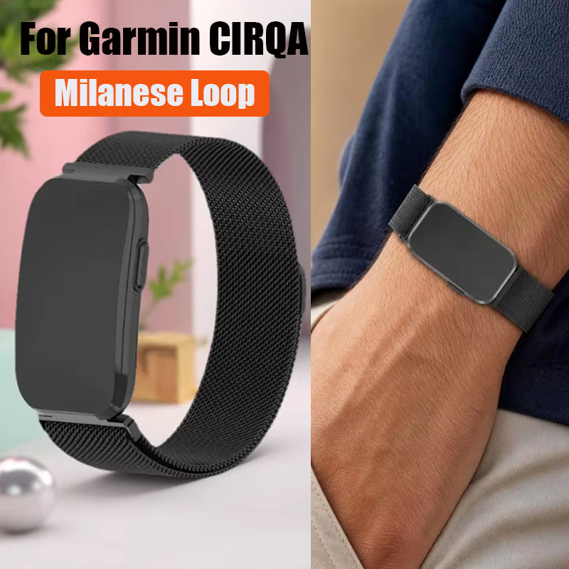 Milanese Loop Magnetic - Correa de Metal para Garmin CIRQA,
