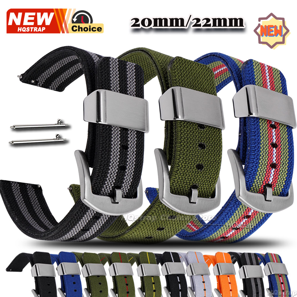 Nato Strap Nylon - Correa de Lona de Nailon Elástica