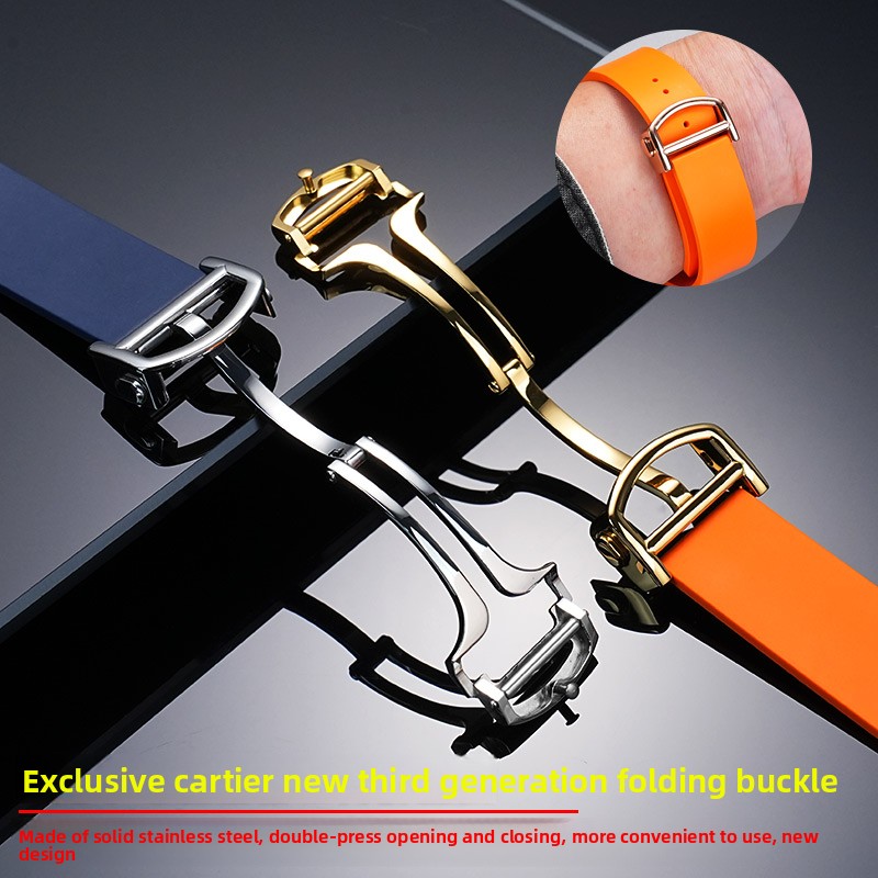 Correa de caucho fluorado Prem - Suede Strap Watch reseña y precio