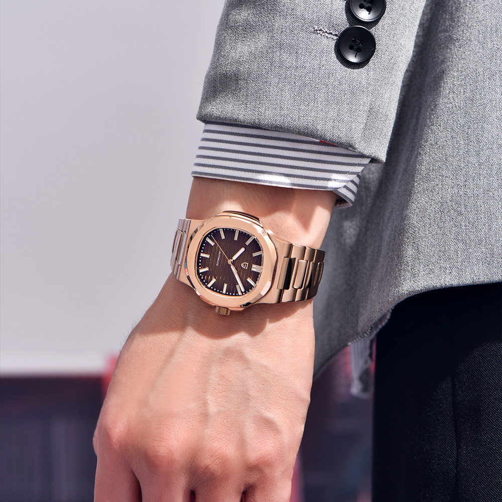 Reloj de Hombre de Lujo con Di - Patek Philippe Watch Nautilus reseña y precio