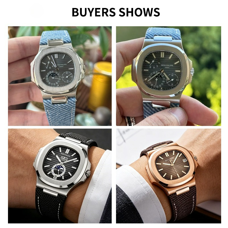 Correa de Reloj de Lona de Nai - Patek Philippe Watch Nautilus reseña y precio
