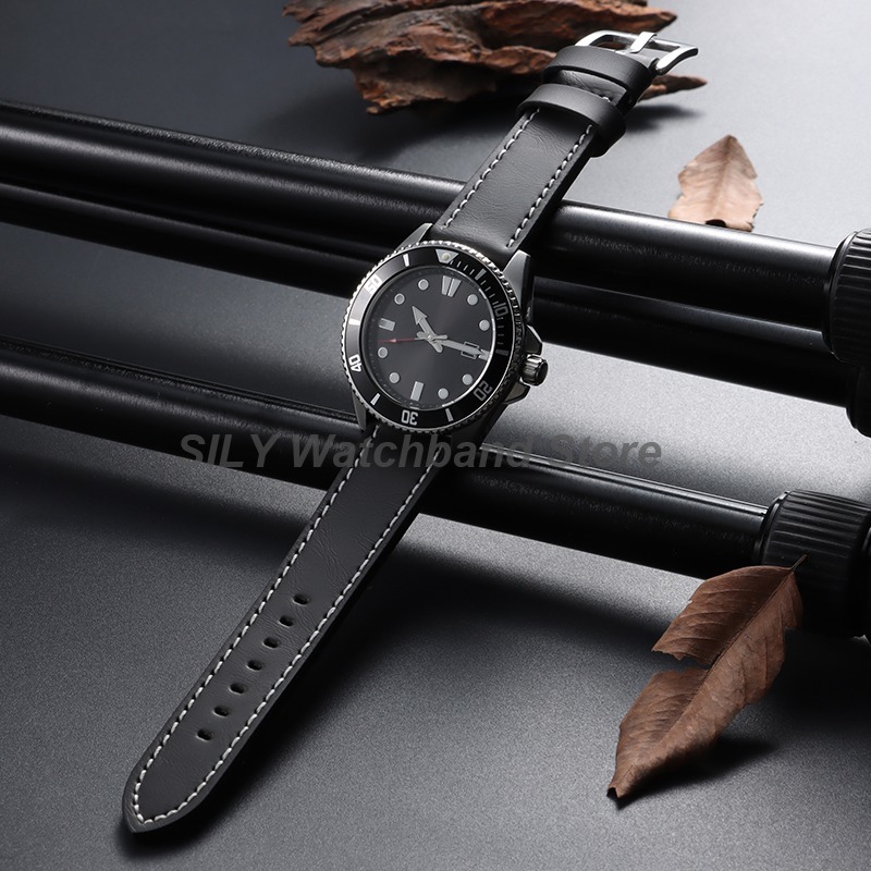 Correa de reloj de cuero genui - Nato Strap Nylon reseña y precio