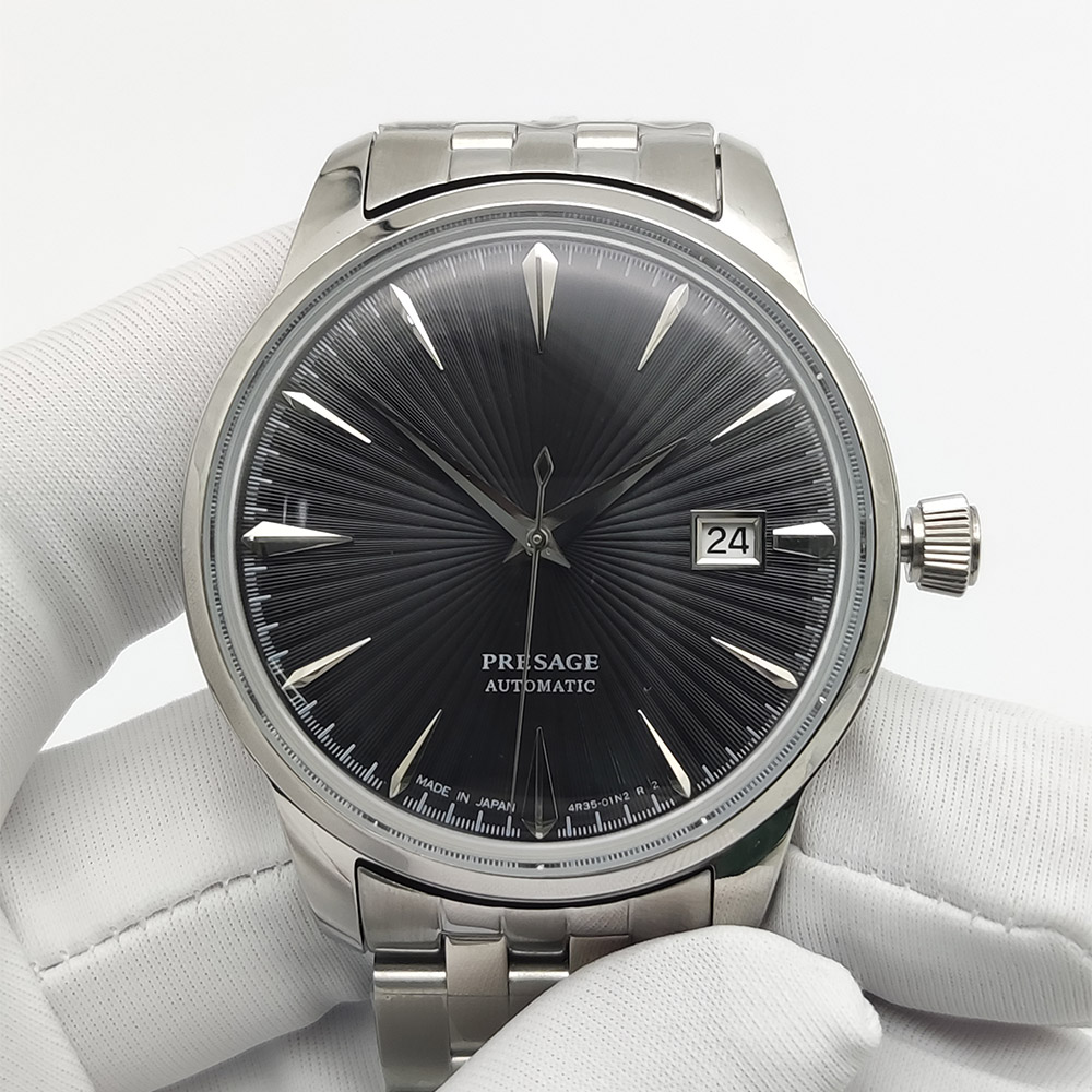 Reloj mecánico con fecha y caj - Seiko Watch Presage reseña y precio