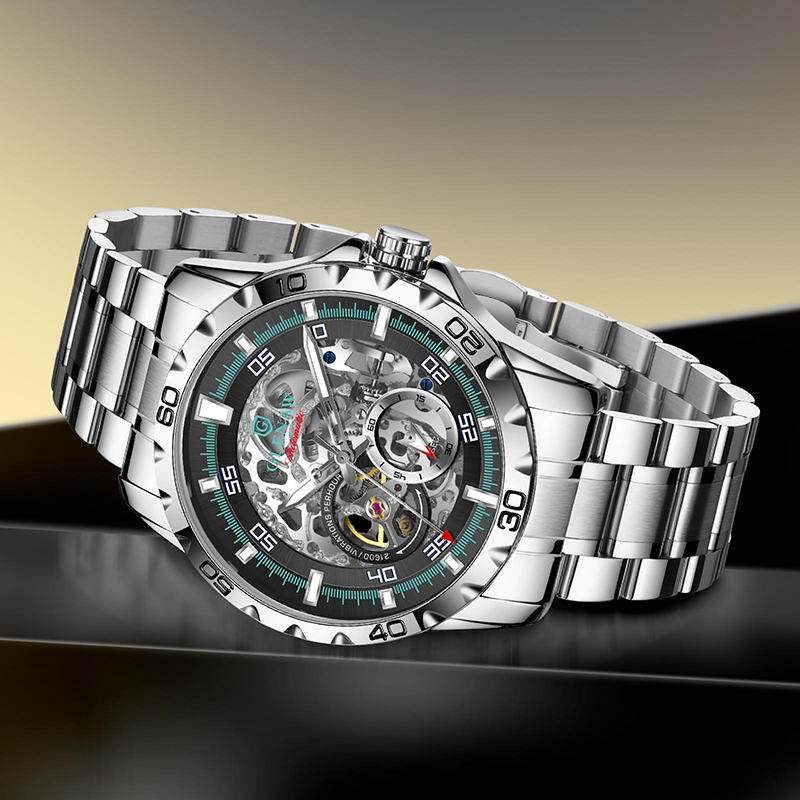 Reloj mecánico clásico GLENAW  - Omega Watch Constellation reseña y precio