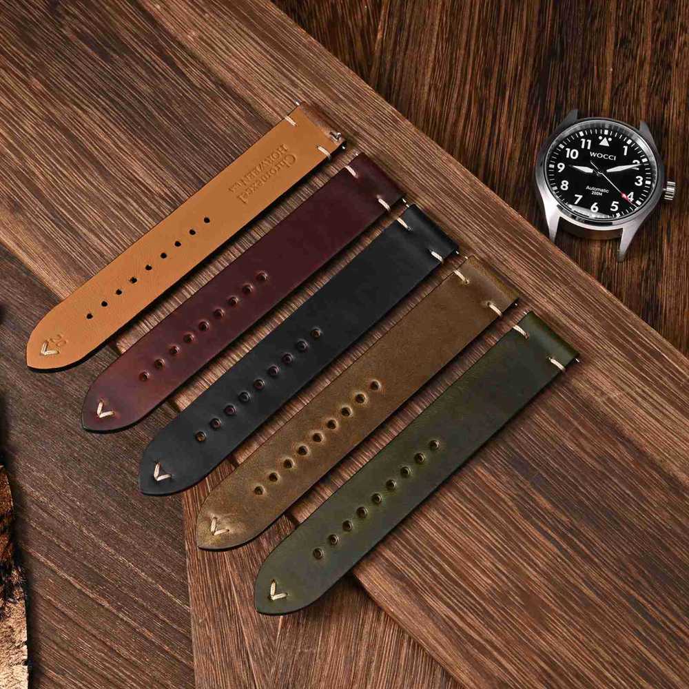 WOCCI correas de reloj de cuer - Suede Strap Watch reseña y precio