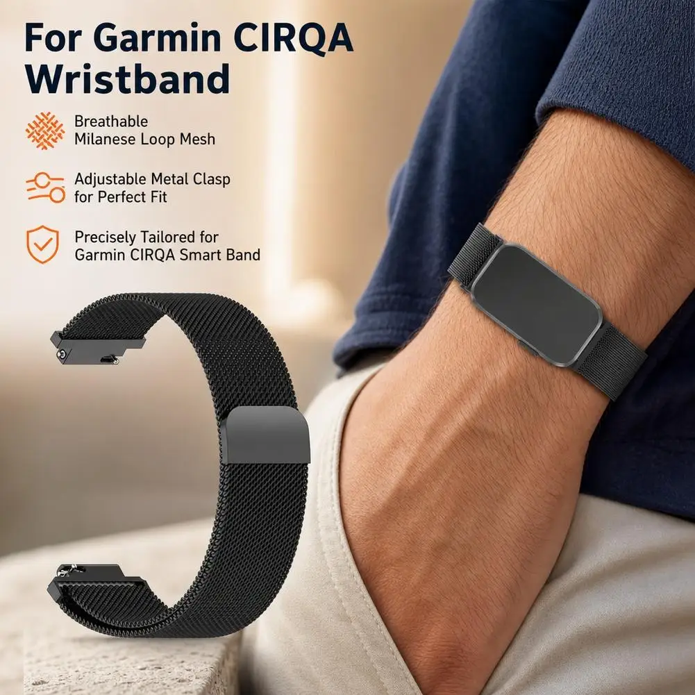 Correa de Metal para Garmin CI - Milanese Loop Magnetic reseña y precio